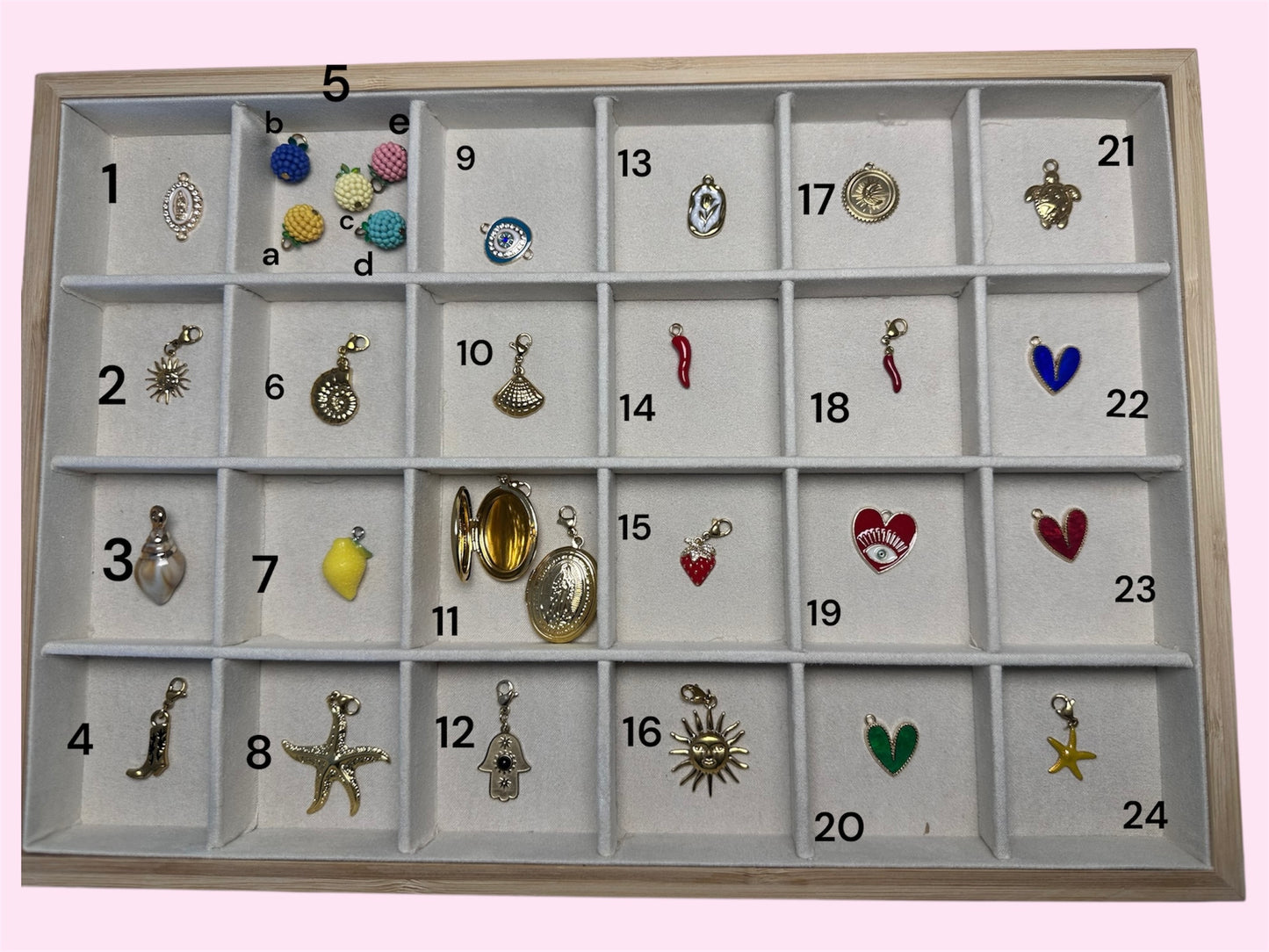 Collier - 1 à 5 charms