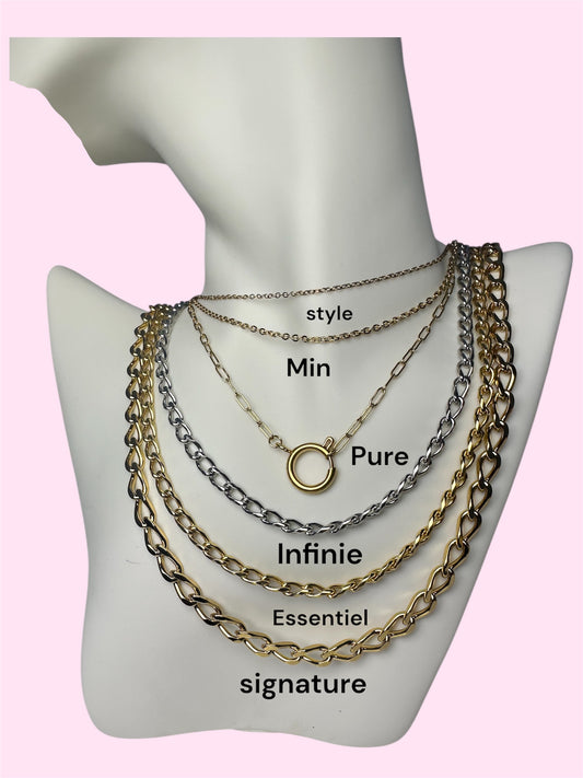 Collier - 1 à 5 charms